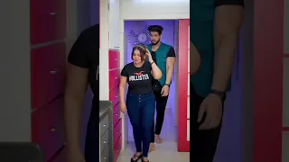 Everyday fight Between husband v/s wife ❤️😱😂 Sachin mann shorts #couplegoals #tall