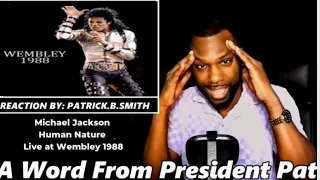 Michael Jackson - Human Nature - Live at Wembley 1988 -REACTION VIDEO