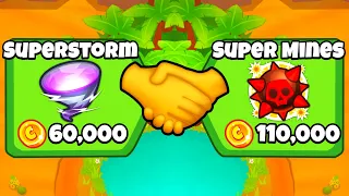 My FAVORITE Tower Combination is SUPER! (Bloons TD Battles 2)