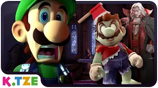 Zombie Mario Wants to BITE Luigi 💀😱 Super Mario Odyssey Story