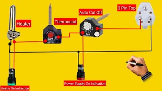 Electric Geyser Wiring Connection || geyser wiring connection diagram || It's Electrical