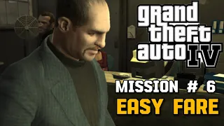 GTA 4 Mission # 6 EASY FARE Game-Play Walkthrough PC