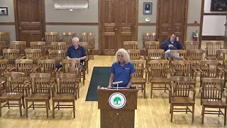 Planning & Zoning Commission Aug. 25, 2022.