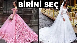 Ne Tarz Bir Düğünün Olmalı Testi | Birini Seç Aşk Testi | Düğün Tarzı Kişilik Testi