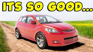 This New "Boring" BeamNG Car Mod Is Actually Amazing!