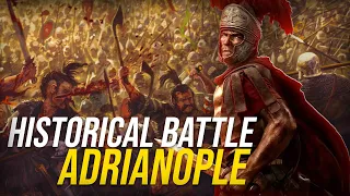 Adrianople Battle 378 | Roman vs Gothic War Documentary | Roman Defeated!