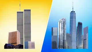 Twin Towers vs One World Trade Center