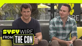 Uncharted's Nathan Fillion And Allan Ungar On Secrets Of Uncharted Fan Film | SDCC 2018 | SYFY WIRE