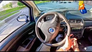 2007 Fiat Grande Punto [1.2 8V 65HP] |0-100| POV Test Drive #1752 Joe Black