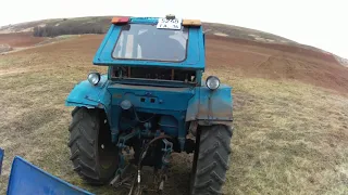 Первый день посевной, сеем ячмень