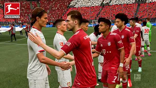 FIFA 22 - Bayern Munich vs Bayer Leverkusen | Bundesliga 17 Oct, 2021 | Gameplay & Full match