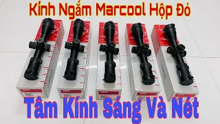 KÍNH NGẮM MARCOOL TÂM SỐ 4-16X44 SFIRG HỘP ĐỎ - CHỐNG NHẢY TÂM - TÂM KHẮC KÍNH