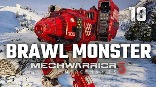 SRM Brawl Stalker is a BEAST | Mechwarrior 5: Mercenaries | Full Campaign Playthrough | Episode #18