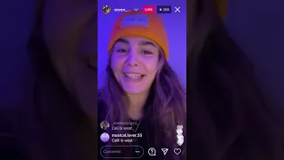 Millie O'Connell's Seven Saturday Instagram Live 2/1/21