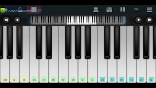 ,,Сто друзей" Алла Пугачева Perfect piano tutorial на пианино одним пальцем