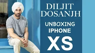 Diljit dosanjh Unboxing Iphone XS | First look New phone | Oops Tv