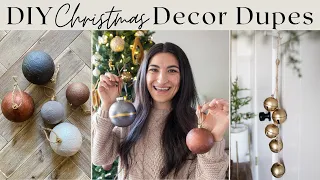 Expensive Looking Christmas DIY's // High End Christmas Decor Dupes