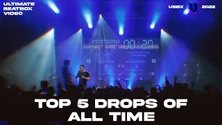 Top 5 Craziest Drops of All Time! Ultimate Beatbox