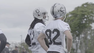 Derek Carr Discusses New Offensive Additions