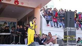 Chitte Chitte Danda Wich Sone Diyan Mekha || Gurdas Maan Live Rurkan Kalan || 2019