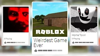 Exploring The Weird Side of Roblox
