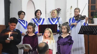 Menemen'in Tarihi Agios Konstantinos Kilisesinde Noel Gecesi Ayini