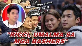 RICCI RIVERO, SINUPALPAL ANG MGA BASHERS NILA NI LEREN BAUTISTA.