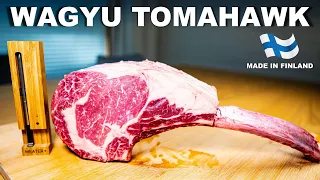 Suomi WAGYU TOMAHAWK Grillissä