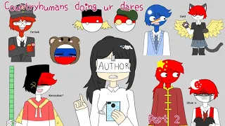 countryhumans doing your dares! [part 2] 🇮🇩/🇬🇧