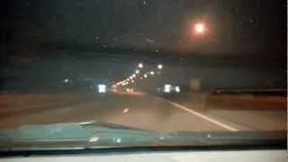 Crazy driving - night Bangkok (Thailand)