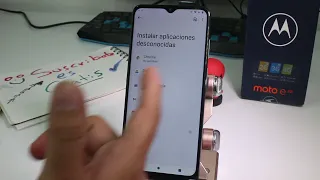 Como ACTIVAR Orígenes o Fuentes DESCONOCIDAS motorola Moto E22i, E22 y E20