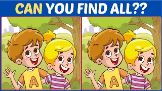 【Spot the difference】🌈Master Your Mind in 10 minutes! Can You Find All?【Find the difference】