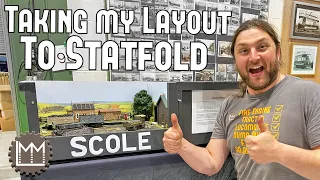 Over 40 minutes of model and full size railways as Lawrie Takes Scole to his first exhibition!