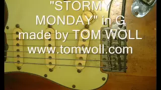 STORMY MONDAY Backing Track