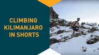 Wim Hof Climbing Kilimanjaro In Shorts