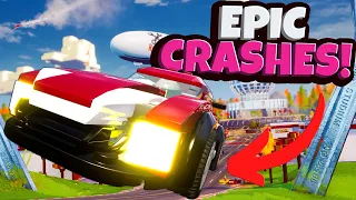 Driving & Crashing Cars Through This AMAZING Lego Open World! (Lego 2k Drive)