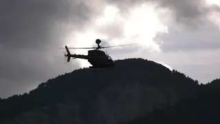 Πρώτες Βολές Ελικοπτέρων OH-58 Kiowa Warrior