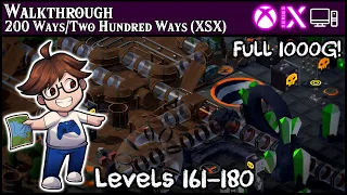 Walkthrough - 200 Ways/Two Hundred Ways (Xbox) - All Achievements - Levels 161-180