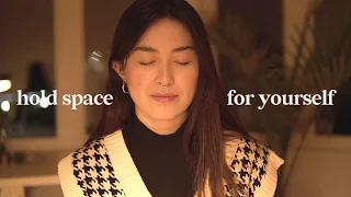 ASMR Guided Meditation for Self Compassion | Holding space for yourself (Sleep Meditation, Hypnosis)