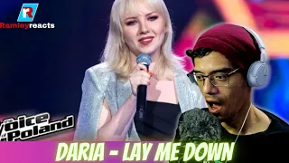 Daria Marcinkowska - "Lay Me Down" - Blind Audition - The Voice of Poland 10 | Ramley Reacts