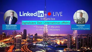 IMBEO Live: Der Unternehmertalk mit Dirk Kreuter - heute über die Digitalisierung des Unternehmens