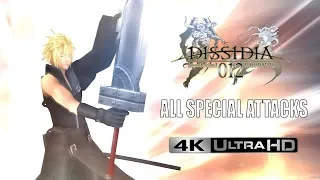 Dissidia 012: Final Fantasy - All Character Special Attacks (PSP)『4K - 60 Fps』