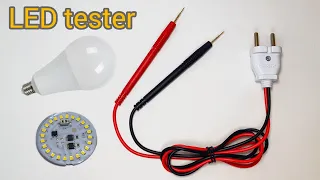 Home Made LED and Diode Tester Auto Voltage / Simple and Useful #tester #led #Repairs