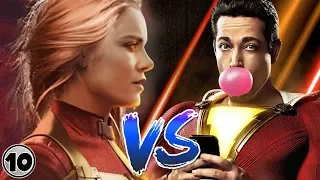 Captain Marvel Vs Shazam!