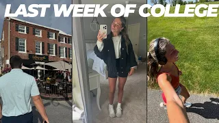 Last Week of College Vlog West Chester University