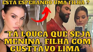 Andressa Suita diz que tá LOUC4 pra ter uma FILHA e elogia Gusttavo Lima “Ótimo marido”