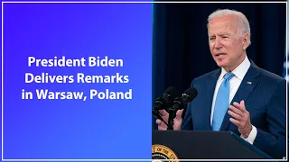 WATCH LIVE: President Biden Delivers Remarks in Warsaw, Poland | VOANews