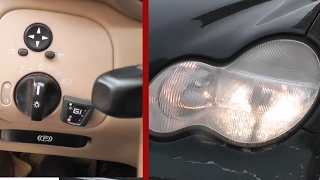 Mercedes W203. How to disable the automatic inclusion of headlights in the daytime / Daylight