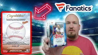 2024 TOPPS SERIES 1 FANATICS BLASTER BOXES x2 OPENING NEW BASEBALL CARDS! Hunt For Redemptions!