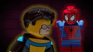 Spiderman And Invincible but in LEGO...